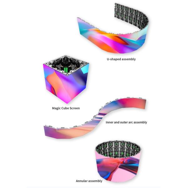 P3.9 P4.8 IP65 Outdoor Rental LED Display , LED Video Wall Screen 5000 Nits 5