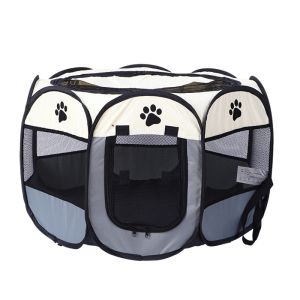 China pet cushion bed luxury mesh breathable foldable carrier portable large tent pet playpen on sale