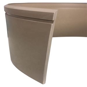 Terrazzo Flexible Heated Skirting Board Vinyl Cove Base with Versatile