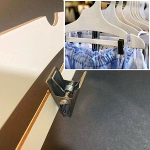 Customized Cardboard Pants Hangers With Clip | Custom LOGO Trousers Hangers
