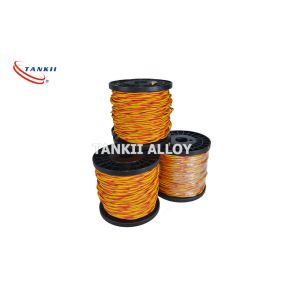 Glass Fiber Insulated Thermocouple Compensating Cable 0.711mm