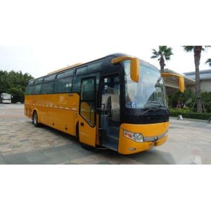 Used Yutong Bus ZK6107 49 Seats Left Steering Airbag Chassis Yuchai Rear Engine