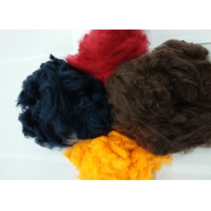 dope dyed colors PSF recycled grade polyester fiber for yarn spinning