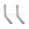 Zinc Plated Steel Construction Hardware Stripping Steel Angle Brackets for sale