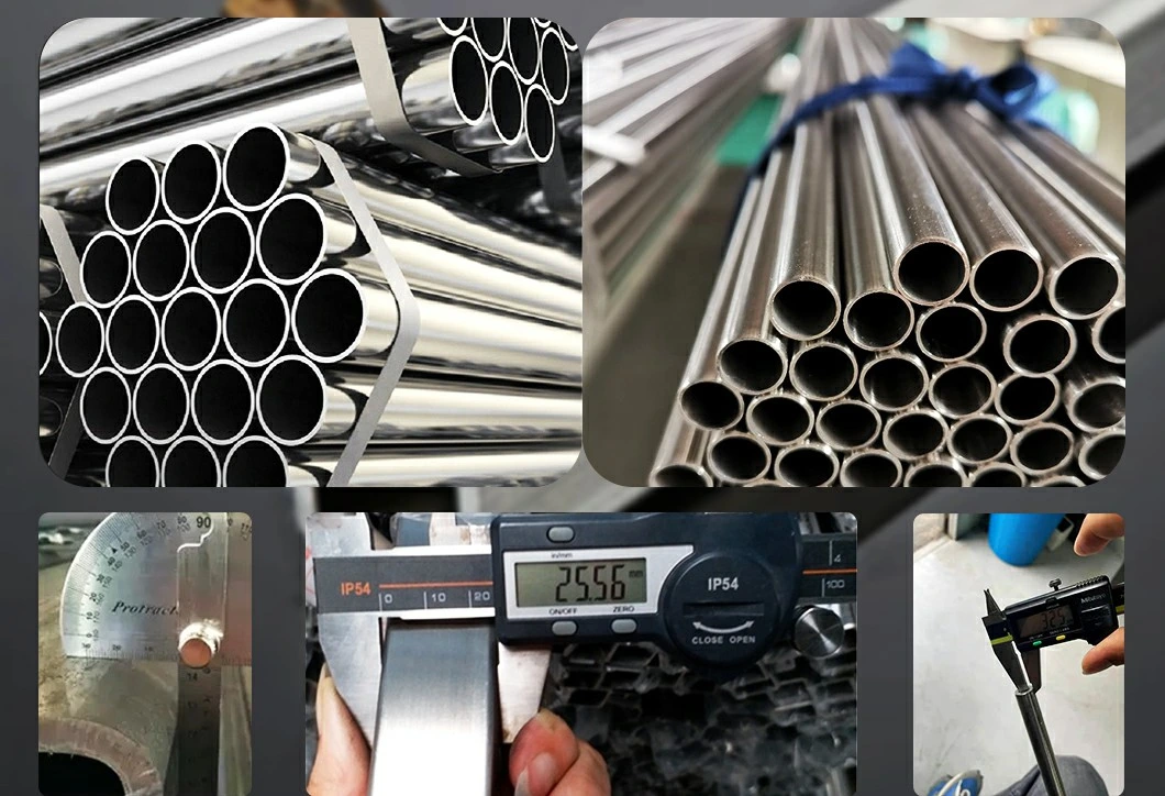 Ss Industry Stainless Steel Seamless/Welded Pipe AISI 304 Mirror Polished Stainless Steel Tubes Pipes /Stainless Steel Pipe with Round/Square