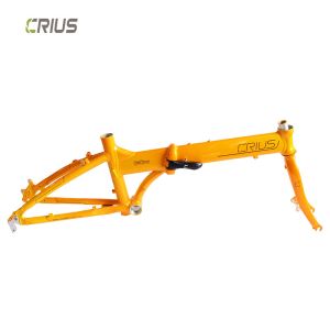 Supply Mini Light Weight Fold Up 14 Inch Folding Bike with Gloss Finish Alloy