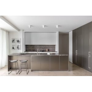 New Arrival Stainless Steel Kitchen Cabinet Small Kitchen Cabinet Set with Sink