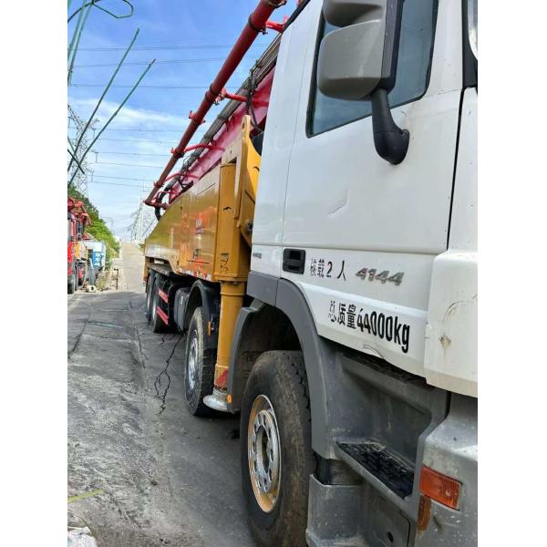 High Productivity 2019 Heavy Equipment 56m Concrete Pump Truck Mounted Pump Mercedes Benz