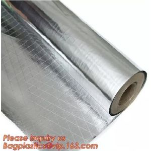 Thermal Insulation Adhesive Woven Building Sarking,Woven Cloth with Aluminum