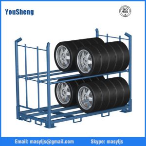 Industrial Warehouse Stacking Rack, Stillage Rack, truck tire rack