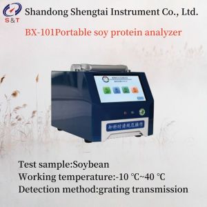 Quality Touch Screen Soy Portable Protein Analyzer Detection Grating Transmission for sale
