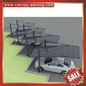 beautiful super durable modern public parking aluminum alloy polycarbonate