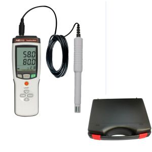 Industrial Grade Handheld Temperature Humidity Data Logger For Warehouse