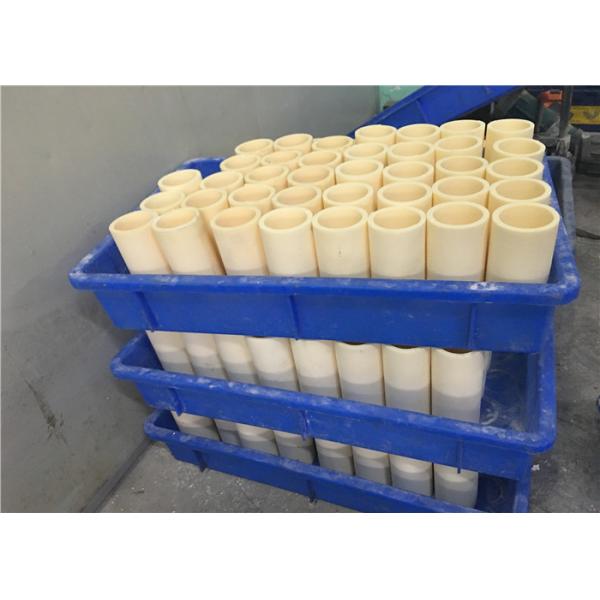 Refractory Industrial Electrical Insulation Alumina Ceramic Tube +- 0.001mm Precision