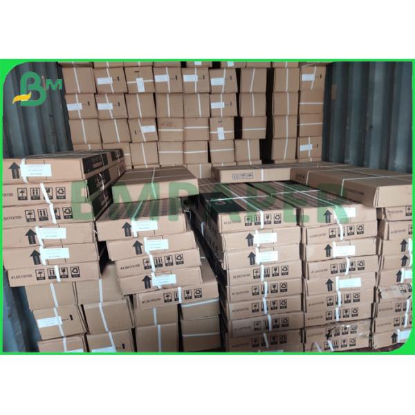 Buy 20LB 508mm*50m Two Sides White CAD Plotter Paper For Draw Mechanical Diagram at wholesale prices