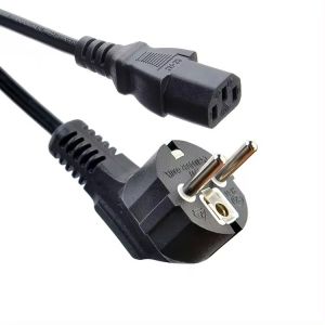 EU Plug Standard C13 Power Cord VDE Certified 1.5m 1.8m Cooper Material Apply to