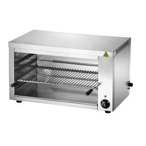 Commercial Kitchen Countertop Electric Salamander Oven 2.2kw Stainless Steel
