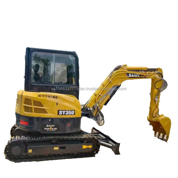 Excellent Performance SANY SY35U Mini Excavator with SANY Engine and Low Working