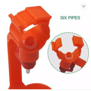 Water saving Poultry Chicken Drinker System Environmental Protection