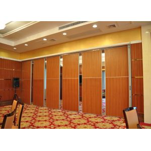 Acoustic Movable Sliding Folding Partition Walls Fire and Sound Resistant
