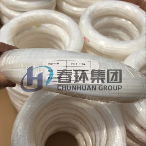 Waterproof Extruded Transparent 4x6mm PTFE Hollow Bar