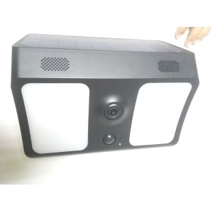 Outdoor HD 1080P WIFI LED Floodlight Camera / Ip66 Waterproof IP Camera PIR