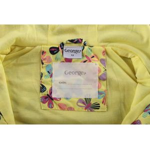 Size 4 6 8 10 12 Girls Print Jacket With Leftover Design