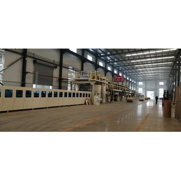 Dpack corrugated WJ200-2200-5ply corrugated cardboard production line for