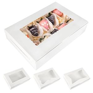 Customer Specific Requirement Met 12x12x12 Custom Size Cupcake Boxes with Clear