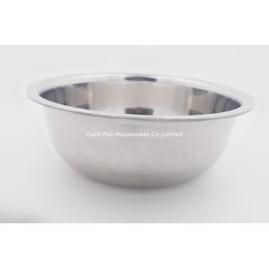 34cm 0.135CBM Stainless Steel Soup Bowl Kitchen Accessories