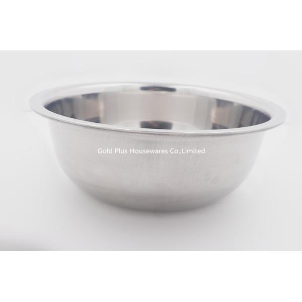 34cm 0.135CBM Stainless Steel Soup Bowl Kitchen Accessories