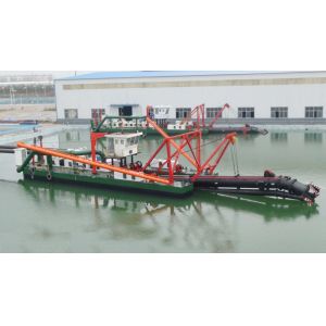 Quality Crown Cutter Head Diameter 450 mm Hydraulic Sand Mining Dredge for Sand Dredging and Port deepening for sale