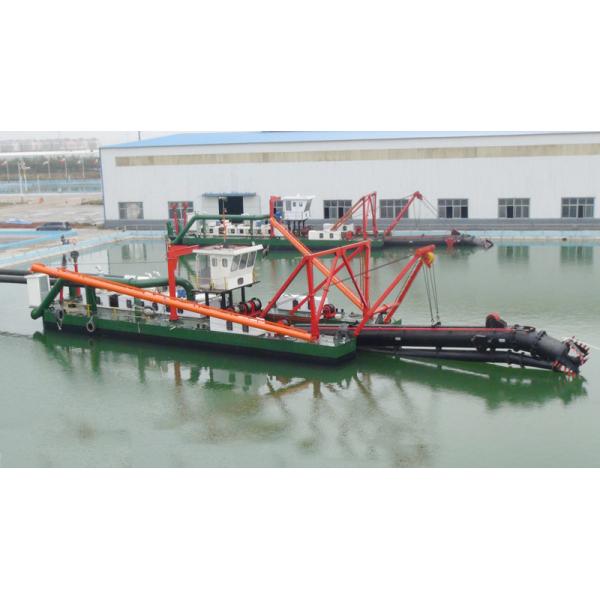Crown Cutter Head Diameter 450 mm Hydraulic Sand Mining Dredge for Sand Dredging