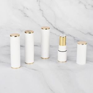 Luxury Wholesale Lipstick Tube Empty Packaging Flat Mouth Seal Ring