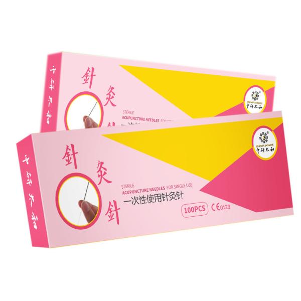 Buy 100pcs Sterile Detox Disposable Acupuncture Needles For Blood Circulation at wholesale prices