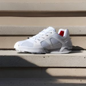 PU Leather Custom Shoes Service Breathable Comfortable White Sneakers