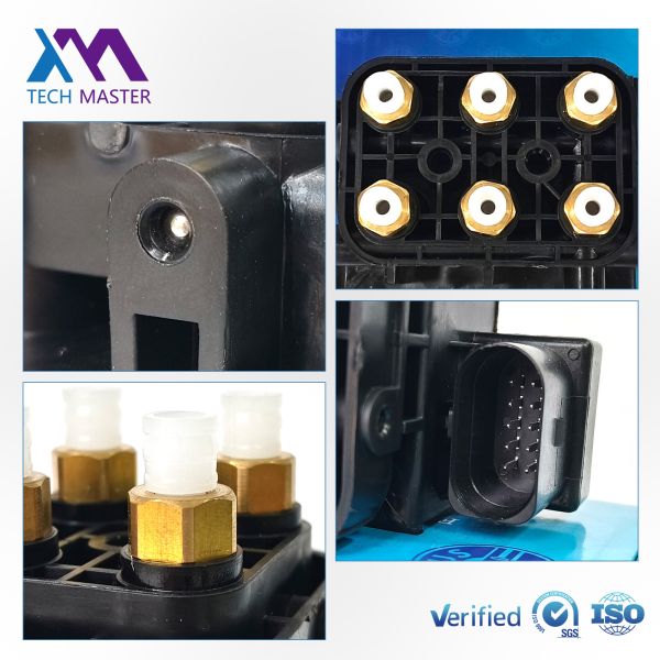 Air Suspension System Valve Block for Q7 Touareg Cayenne Panamera XC90 Hyundai Kia OE# 97035815302 7P0698014 95835890101