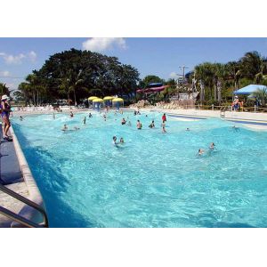 Excited Water Park Surfing Wave Pool , Wave Height 0.3 ~ 1.0m