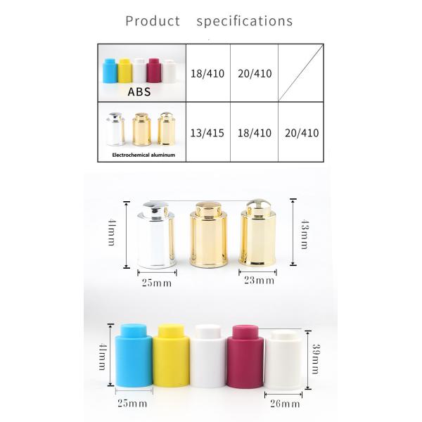 Anodized Pressing Dropper Glass Refined Oil Glass Liquid Dropper Glue Head