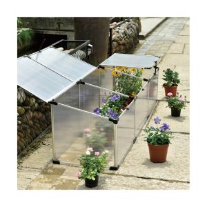 Oxidized Aluminium Small Greenhouse 0.9mm 1.0Mm PC sheets Polycarbonate Vent