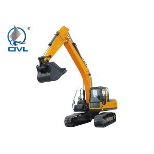 Large Displacement Engine CVXE225CA 1.05m³ Medium Crawler Excavator