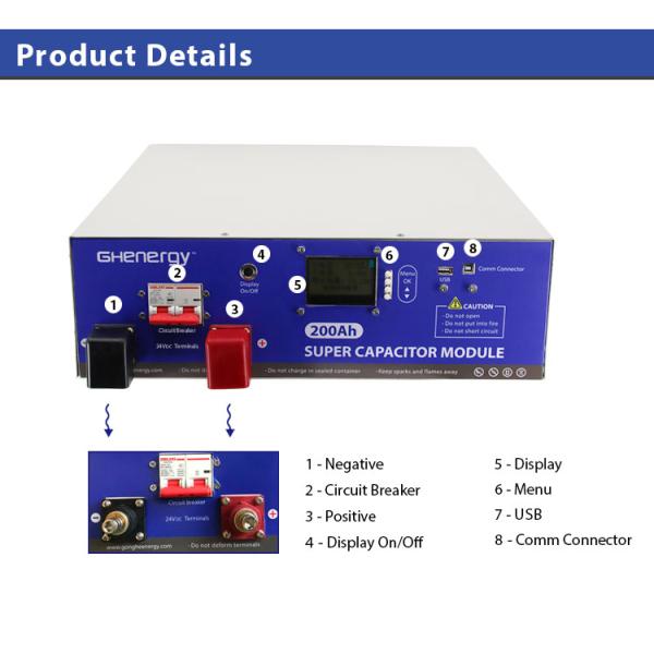 Rechargeable BMS In Battery , 24V Battery Management System Automotive
