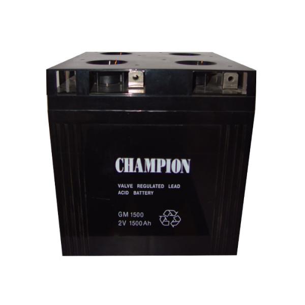 China Champion Battery 2V 1500Ah GM1500-2 Lead Acid AGM Battery VRLA Battery,