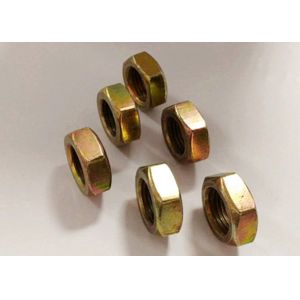 High Accuracy Carbon Steel Hex Nuts , GB52 Metric Fine Thread Nuts 7.2mm