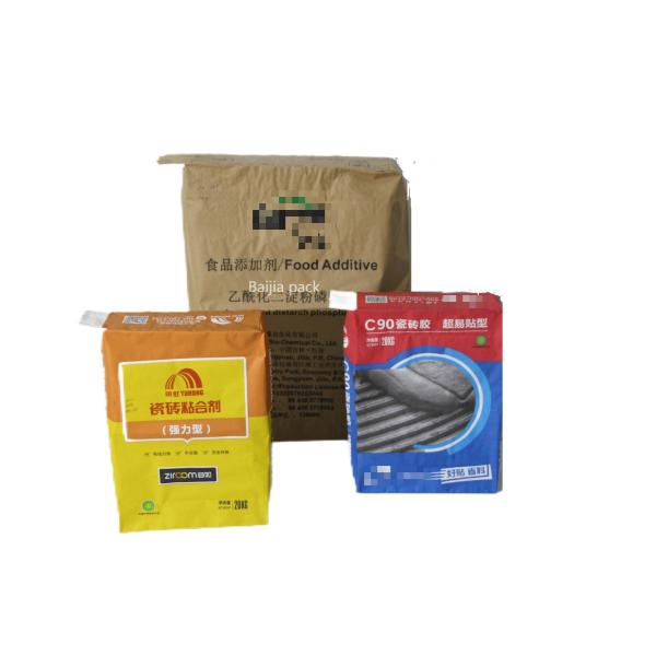 Buy Industrial Multiwall Paper Bag Environmentally Friendly Sustainable Packaging Solution at wholesale prices