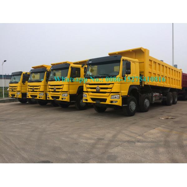 Buy ZZ3317N3067W HOWO 371/420 hp 8x4 12 wheeler Heavy Duty Mining Dump/ Dumper/Tipper Truck For Transporting sand stone ore at wholesale prices