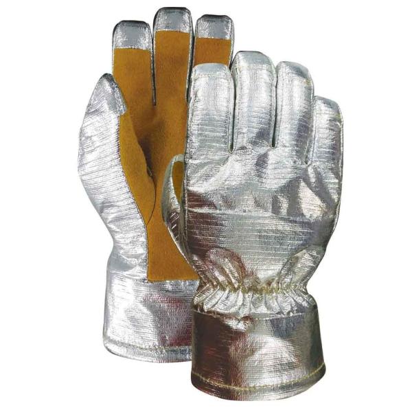 Buy Flexible Cowhide Leather Firefighting Proximity Gloves Tear Resistance at wholesale prices