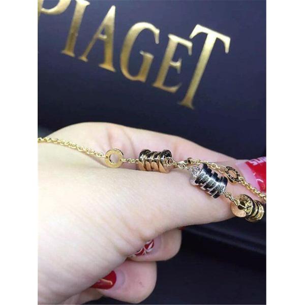 Bi 3 color spring Bracelet 18k gold white gold yellow gold rose gold Bracelet Jewelry factory in Shenzhen, China