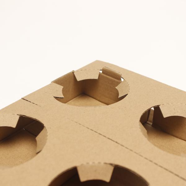 Customized Printable Bakery Packaging Box Disposable Rectangle Paper Cup Pad