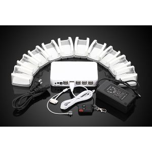 COMER Acrylic Cell phone displays and acrylic mobile cell phone display alarm